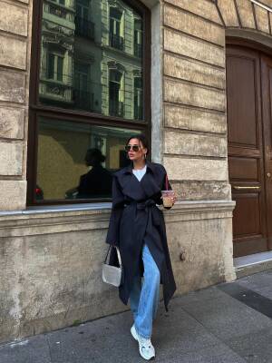 Daily Casual Kemerli Trençkot - 6