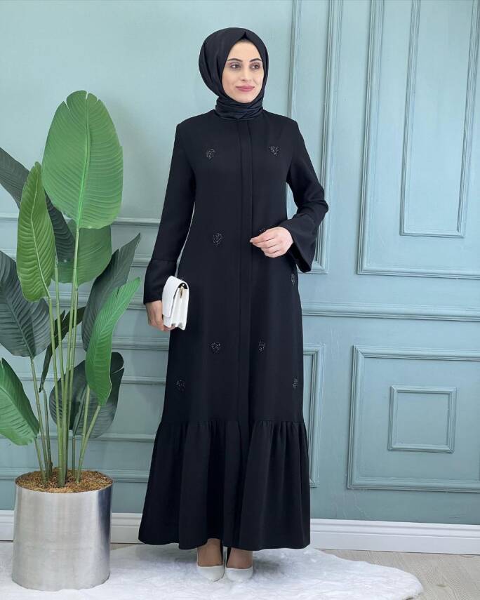 Damla Taşlı Ferace - 1